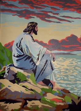 Jesús pop religioso cristiano Pinturas al óleo